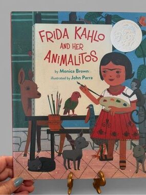 Frida Kahlo and Her Animalitos by Monica Brown - Colorful Illustrated Hardcover